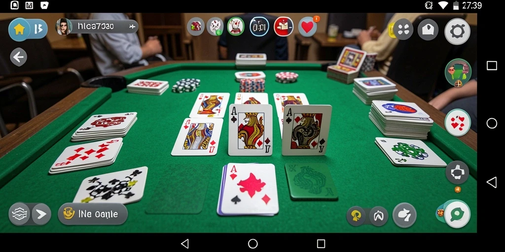 Tampilan gameplay Gaple yang seru dan interaktif.