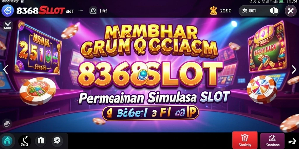 Tampilan gameplay menarik dari 8368SLOT yang penuh warna.