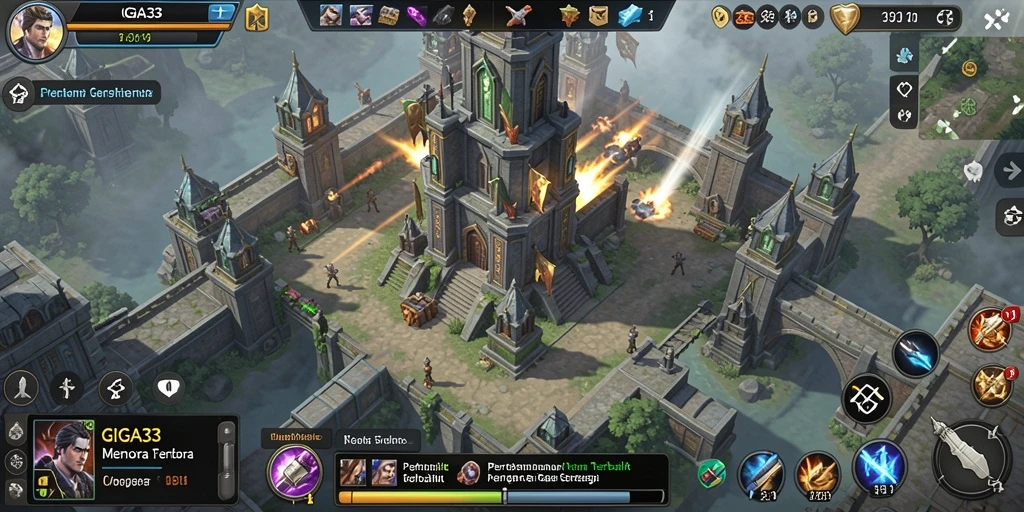 Gameplay Tower Defense yang mendebarkan dan grafis memukau di GIGA33.