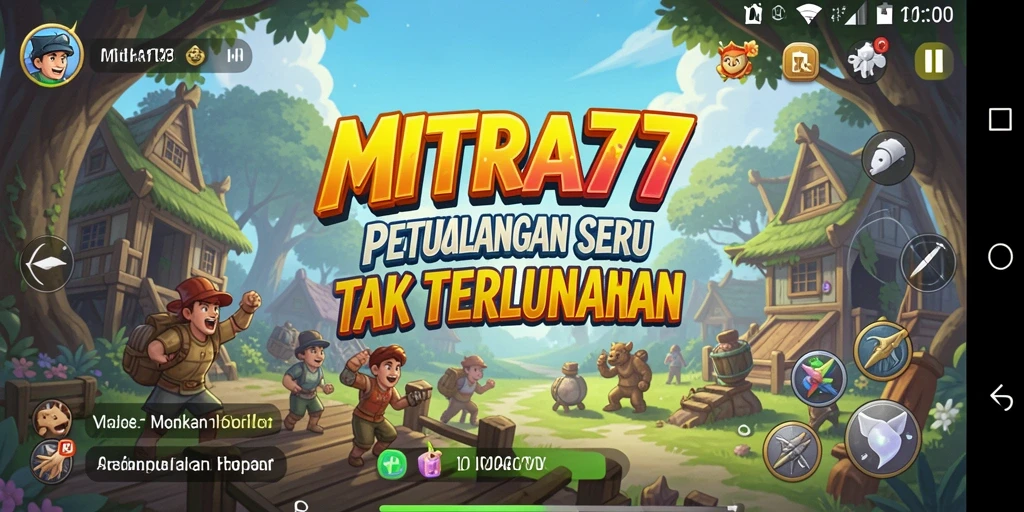 Gameplay Adventure seru dalam MITRA77 yang memukau.