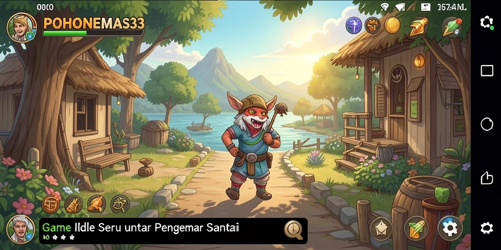 Gameplay menarik di POHONEMAS33 dengan pohon emas yang tumbuh pesat.