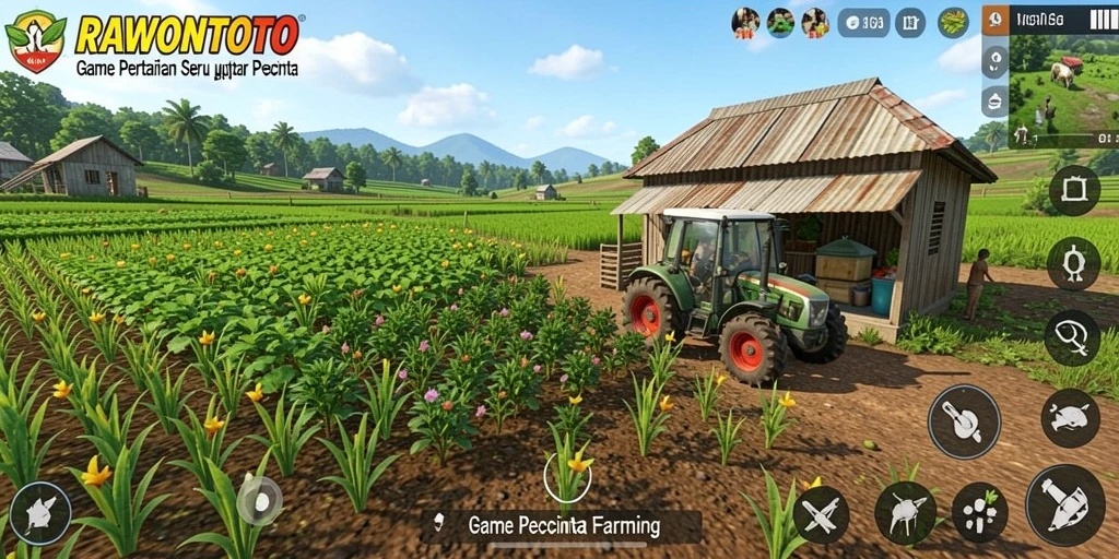 Tampilan gameplay RAWONTOTO yang menarik dan interaktif.