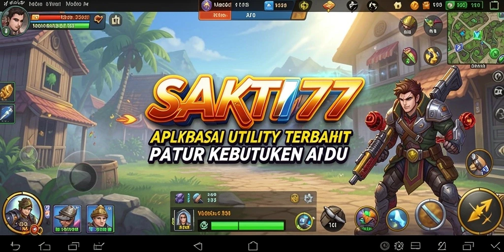 Screenshot utama SAKTI77 menunjukkan fitur pengingat dan manajemen tugas yang efektif.